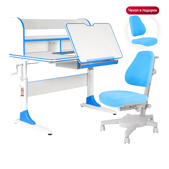 комплект anatomica study-100 lux парта + кресло + органайзер Anatomica Study-100 Lux Set