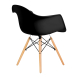 Комплект кухонных стульев Ergozen Eames DAW Pro 2 шт черный