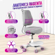 Детское кресло Anatomica Ragenta с подлокотниками